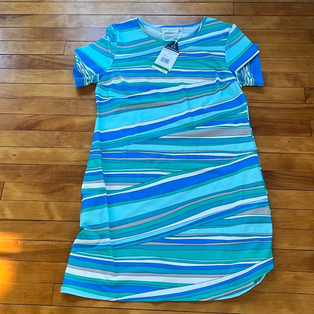 Beach House Surf Blue Dress